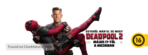 Deadpool 2 - Hungarian poster