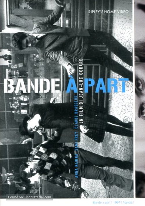 Bande &agrave; part - Italian DVD movie cover