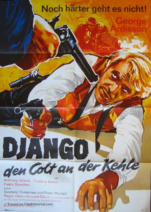 Chiedi perdono a Dio... non a me - German Movie Poster