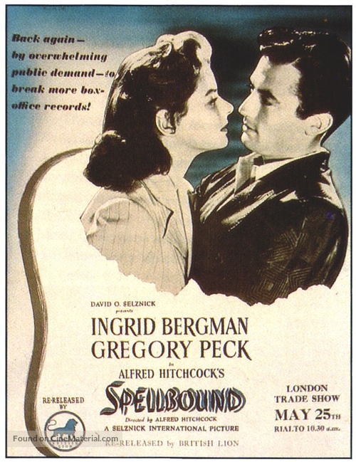 Spellbound - British Movie Poster