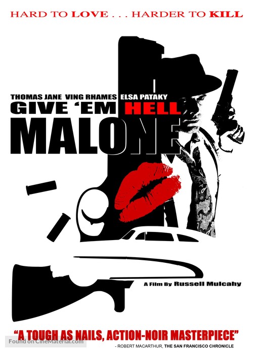 Give &#039;em Hell, Malone - Australian Movie Cover