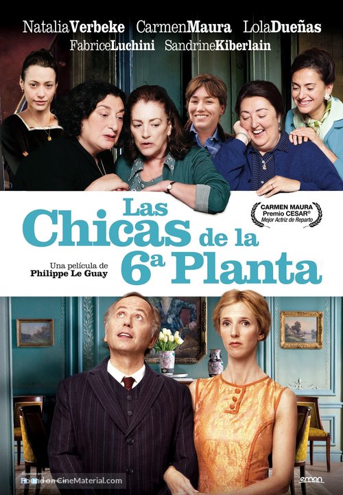 Les femmes du 6&egrave;me &eacute;tage - Spanish Movie Poster