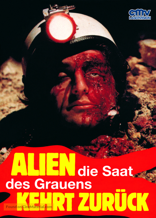 Alien 2 - Sulla terra - German DVD movie cover
