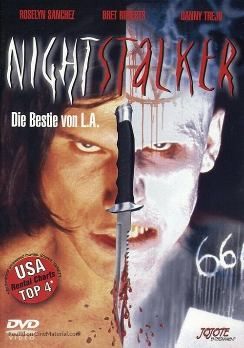 Nightstalker - German DVD movie cover