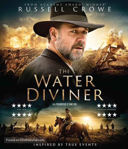 The Water Diviner - Canadian Blu-Ray movie cover