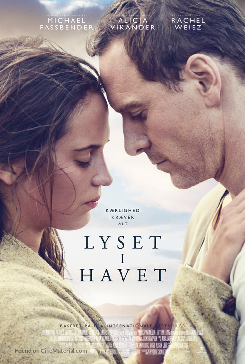 The Light Between Oceans - Danish Movie Poster