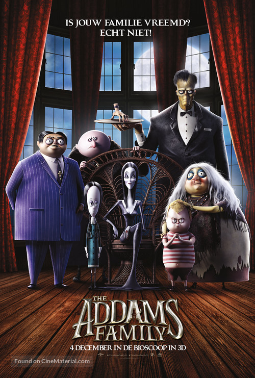 The Addams Family - Dutch Movie Poster