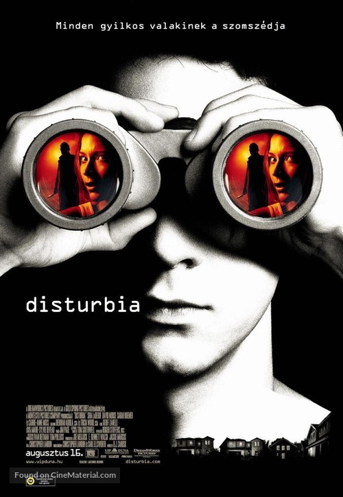 Disturbia - Hungarian Movie Poster