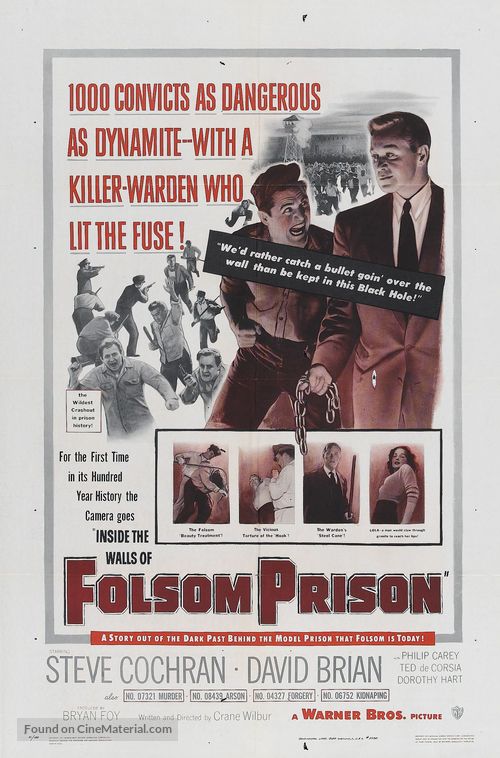 Inside the Walls of Folsom Prison - Movie Poster