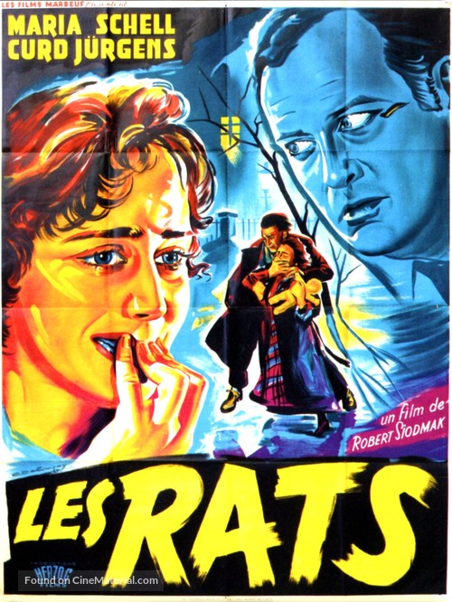 Die Ratten - French Movie Poster