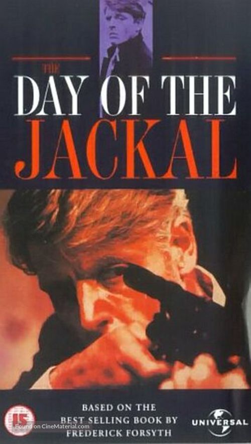 The Day of the Jackal - British VHS movie cover