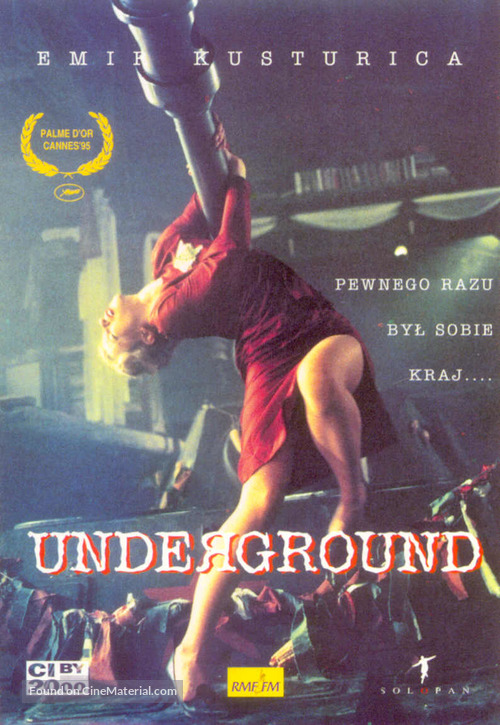 Underground - Polish DVD movie cover