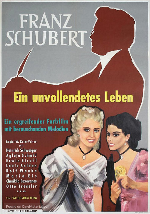 Franz Schubert - Austrian Movie Poster