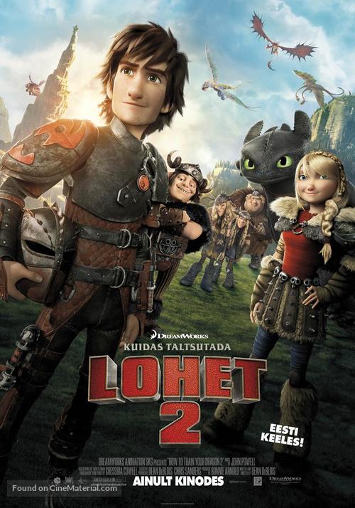 How to Train Your Dragon 2 - Estonian Movie Poster