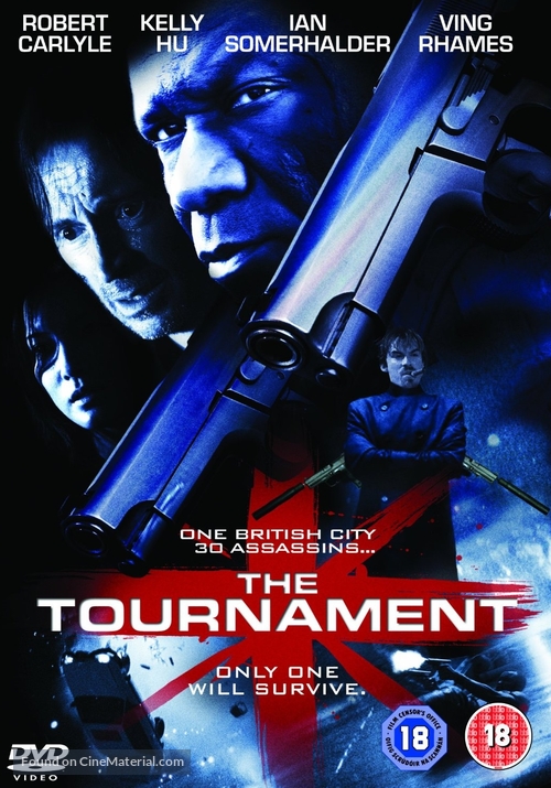 The Tournament - British DVD movie cover