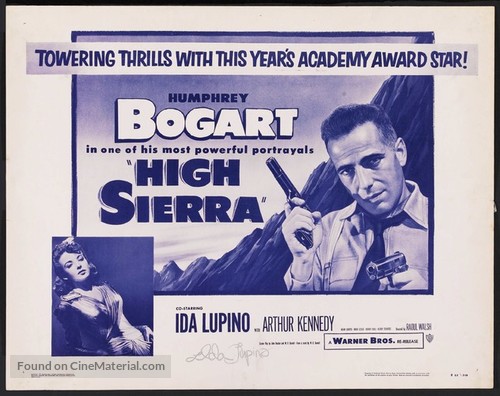 High Sierra - Re-release movie poster