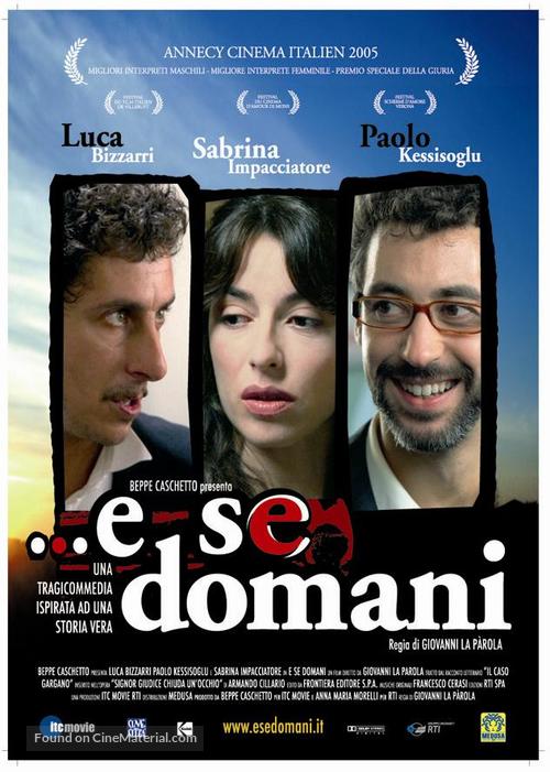 E se domani... - Italian Movie Poster