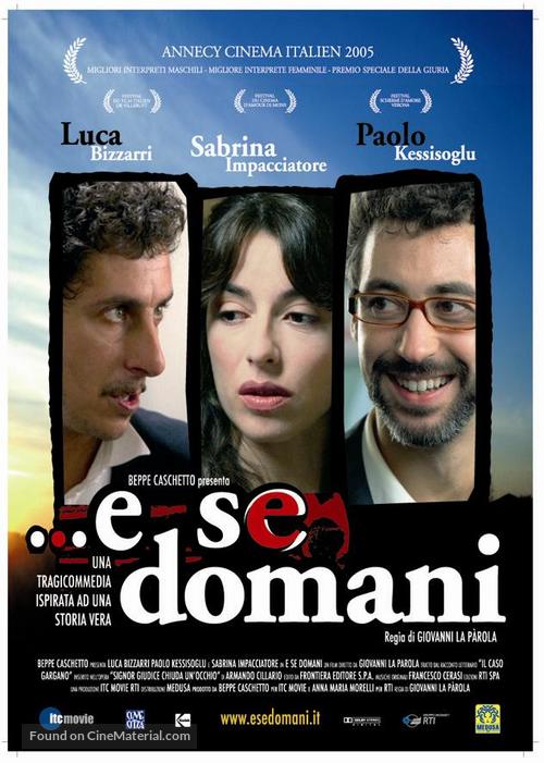 E se domani... - Italian Movie Poster