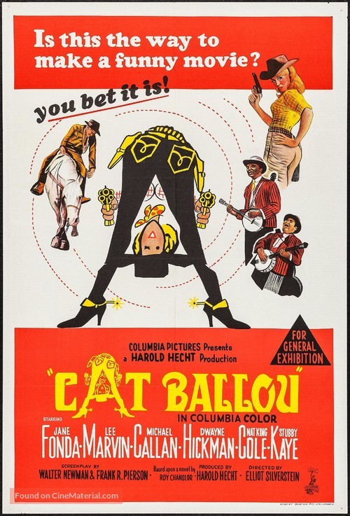 Cat Ballou - Australian Movie Poster