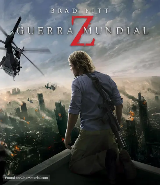 World War Z - Brazilian Blu-Ray movie cover