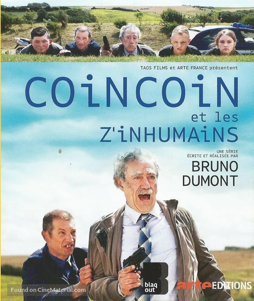 Coincoin et les z&#039;inhumains - French Blu-Ray movie cover