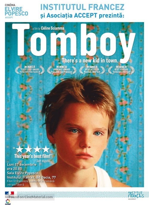 Tomboy - Romanian Movie Poster