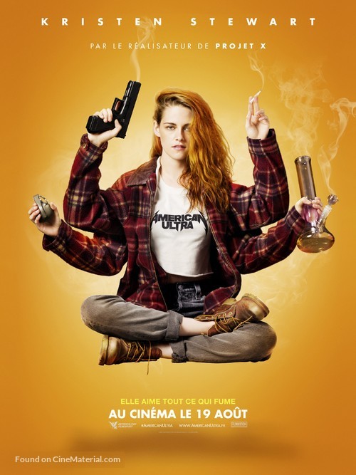 American Ultra - French Movie Poster