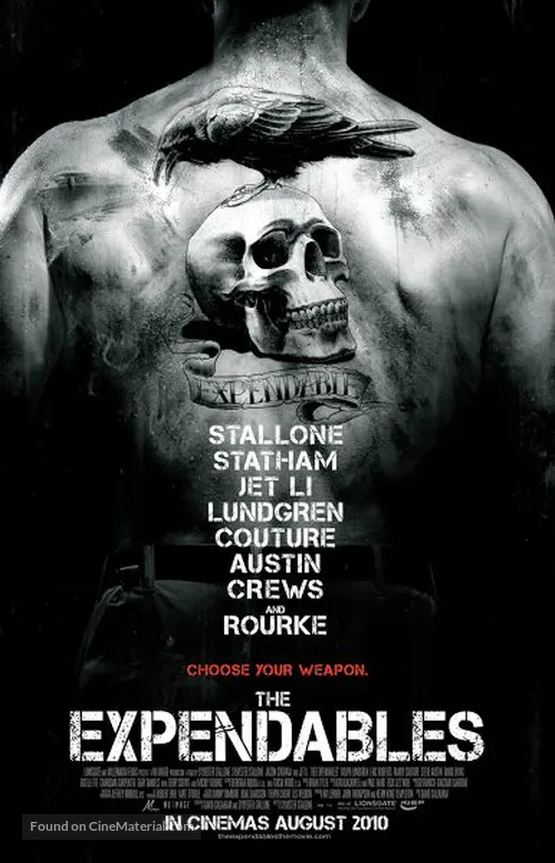 The Expendables (2010) movie poster