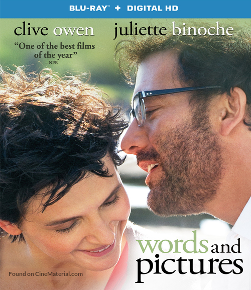 Words and Pictures - Blu-Ray movie cover