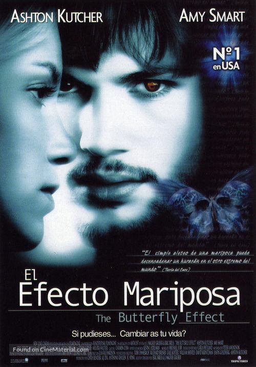 The Butterfly Effect - Spanish Movie Poster