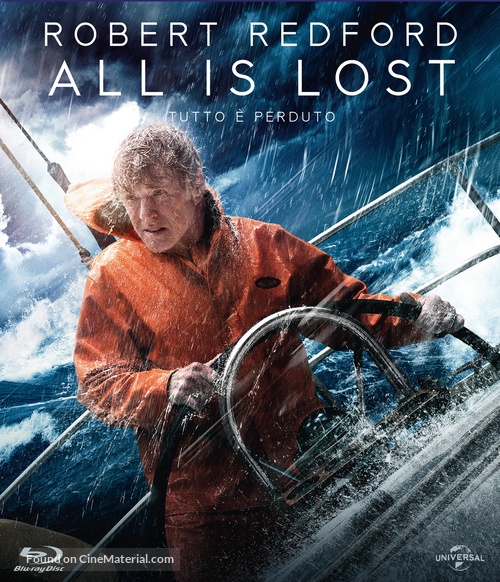 All Is Lost - Italian Blu-Ray movie cover