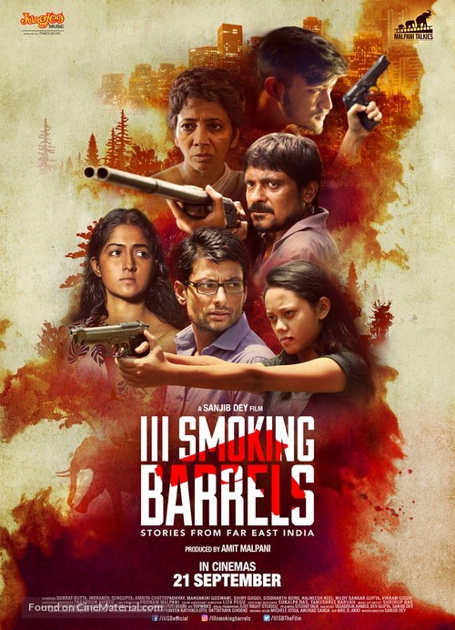 III Smoking Barrels - Indian Movie Poster