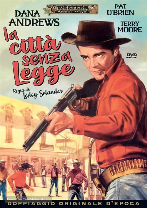 Town Tamer - Italian DVD movie cover