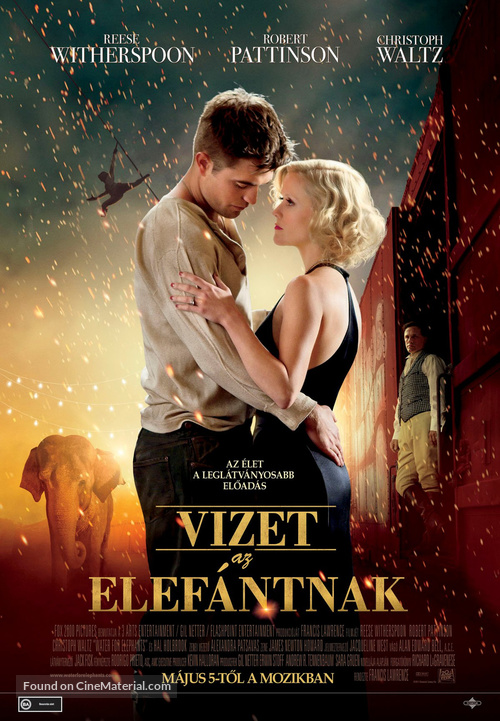 Water for Elephants - Hungarian Movie Poster