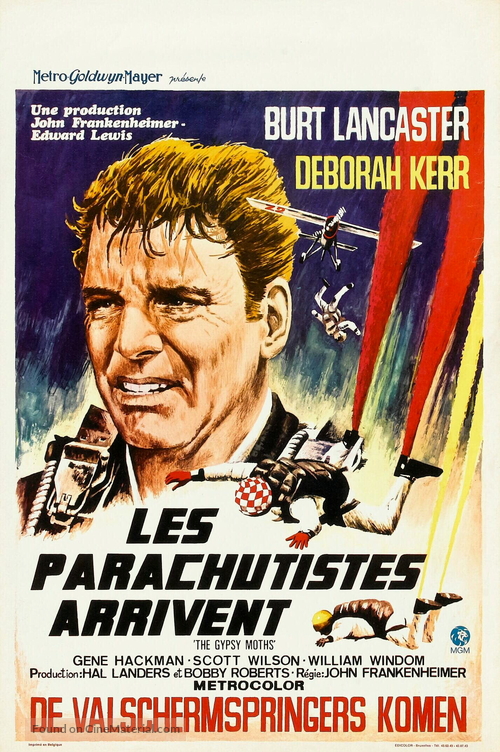 The Gypsy Moths - Belgian Movie Poster