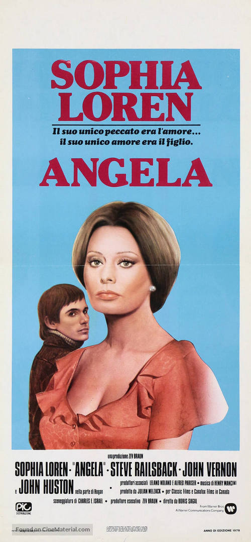 Angela - Italian Movie Poster