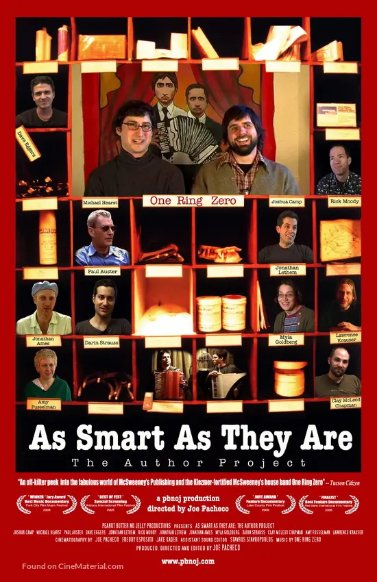 As Smart As They Are: The Author Project - poster