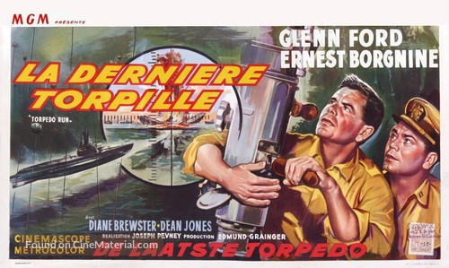 Torpedo Run - Belgian Movie Poster