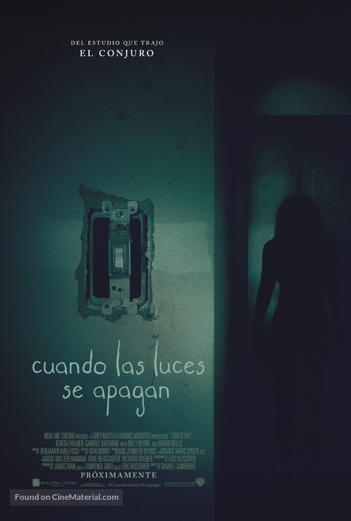 Lights Out - Argentinian Movie Poster