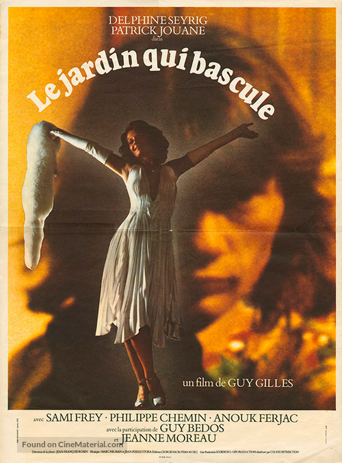 Le jardin qui bascule - French Movie Poster