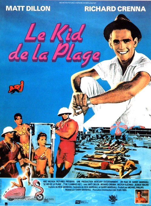 The Flamingo Kid - French Movie Poster