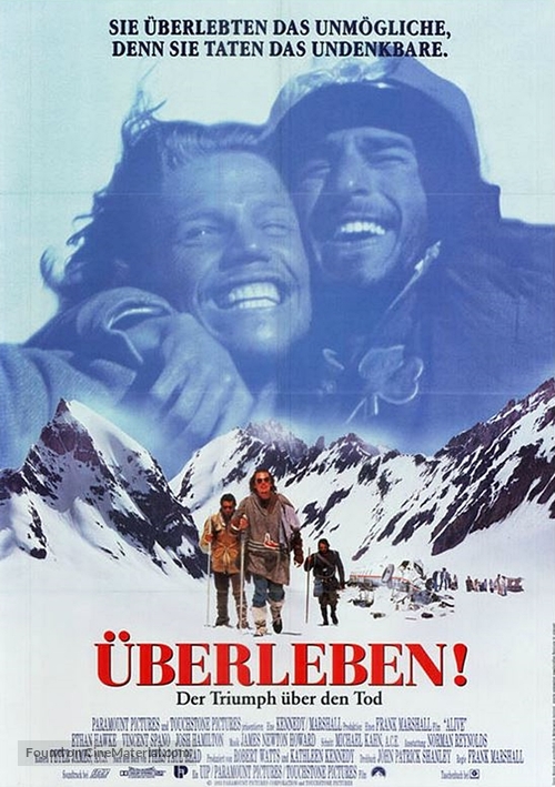 Alive - German Movie Poster