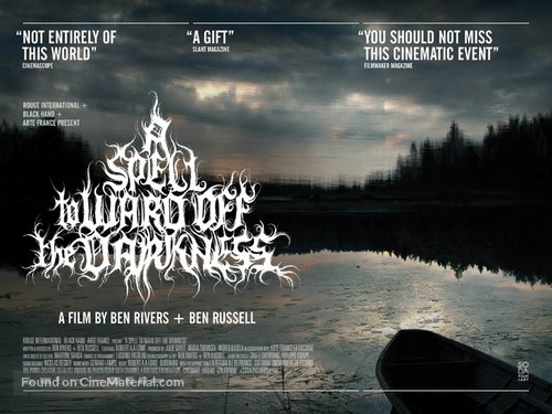 A Spell to Ward Off the Darkness - British Movie Poster