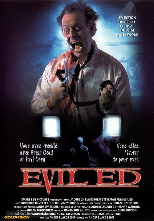 Evil Ed - French VHS movie cover