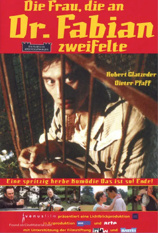 Die Frau die an Dr. Fabian zweifelte - German Movie Poster