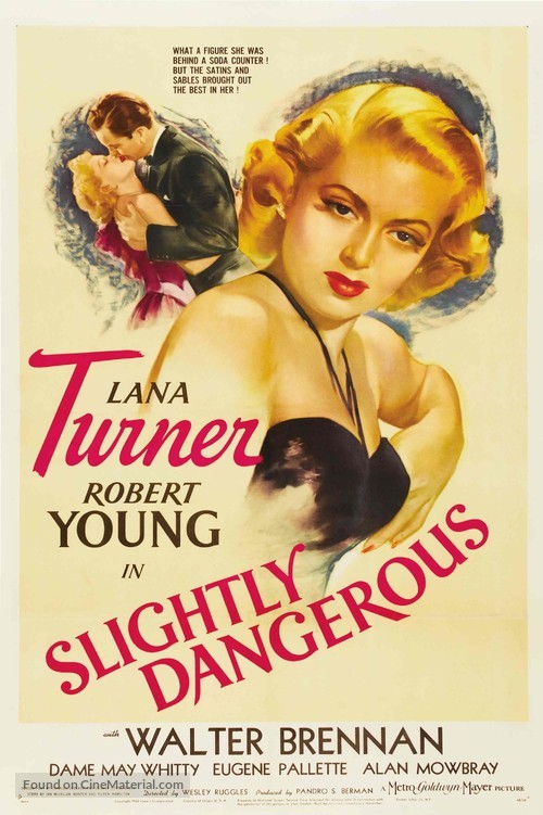 Slightly Dangerous - Theatrical movie poster