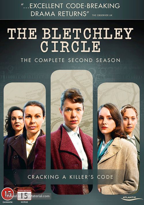 &quot;The Bletchley Circle&quot; - Danish DVD movie cover