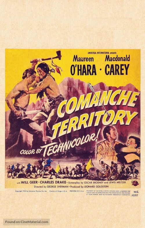Comanche Territory - Movie Poster