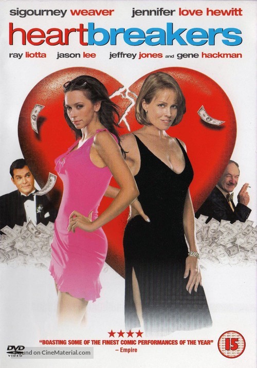 Heartbreakers - British DVD movie cover