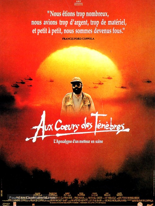 Hearts of Darkness: A Filmmaker&#039;s Apocalypse - French Movie Poster